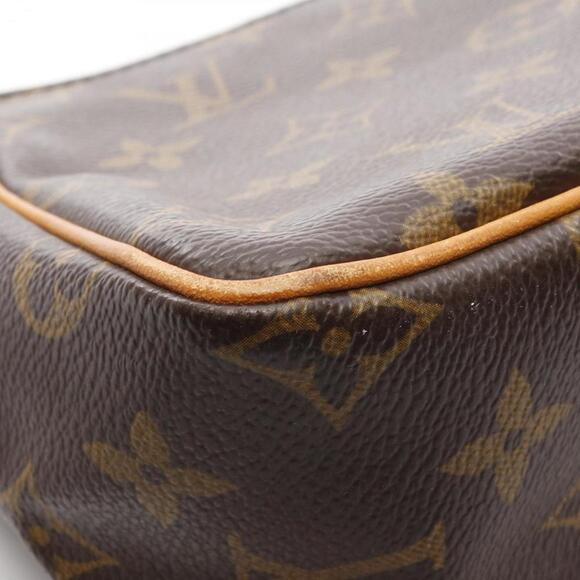 LOUIS VUITTON Brown Monogram Leather Shoulder Bag - Picture 8 of 9